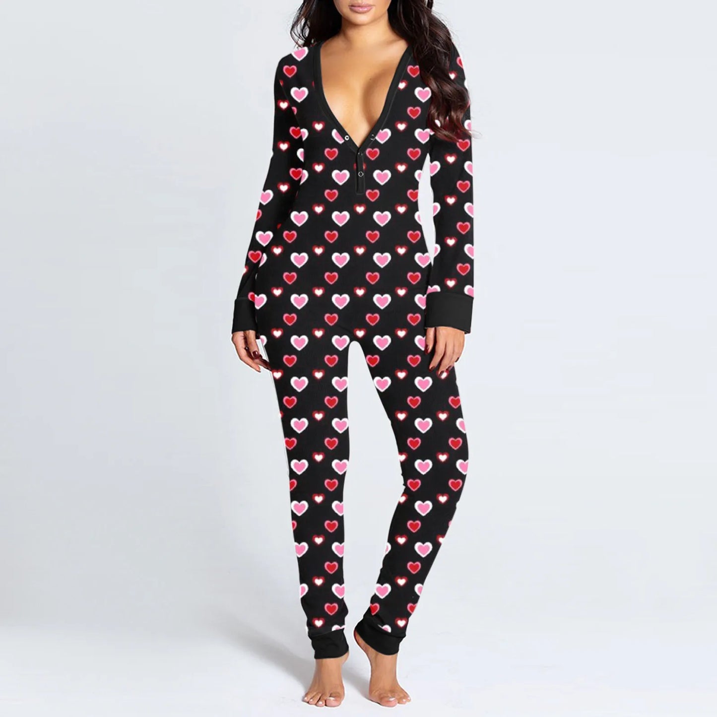 Elegant Christmas Pajamas for Women: New Year Jumpsuit