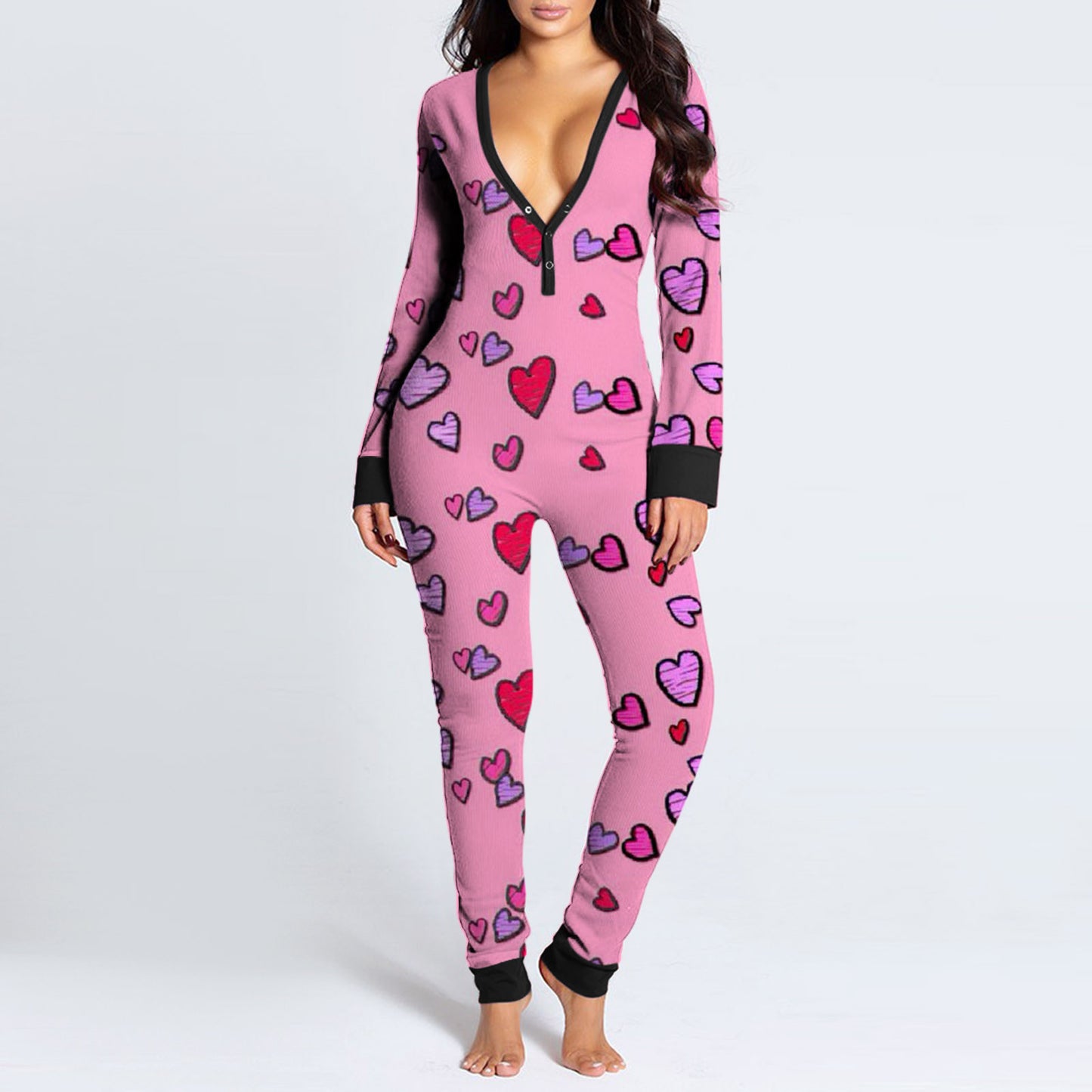 Elegant Christmas Pajamas for Women: New Year Jumpsuit