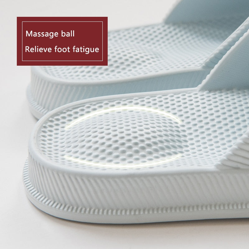 UTUNE Non-slip Massage Slippers Women Waterproof Sandals Slides Bathroom