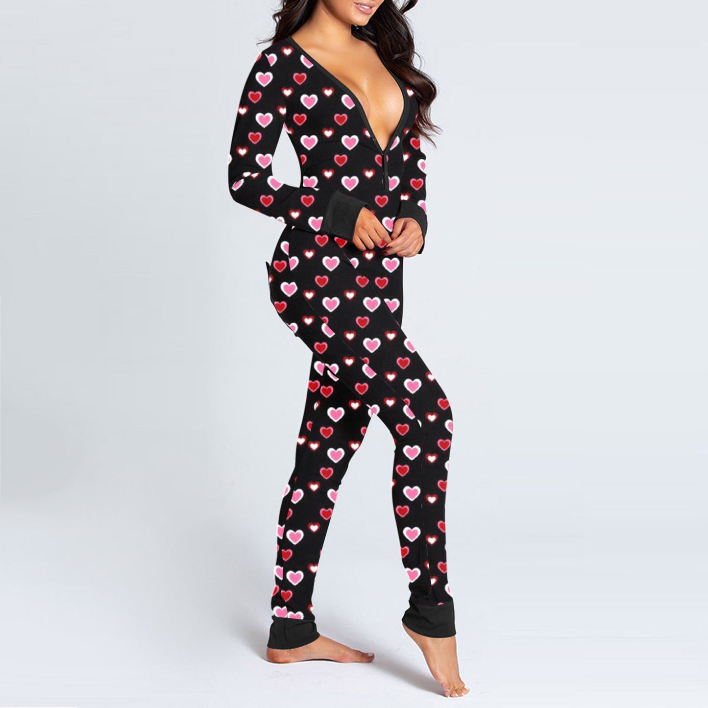 Elegant Christmas Pajamas for Women: New Year Jumpsuit