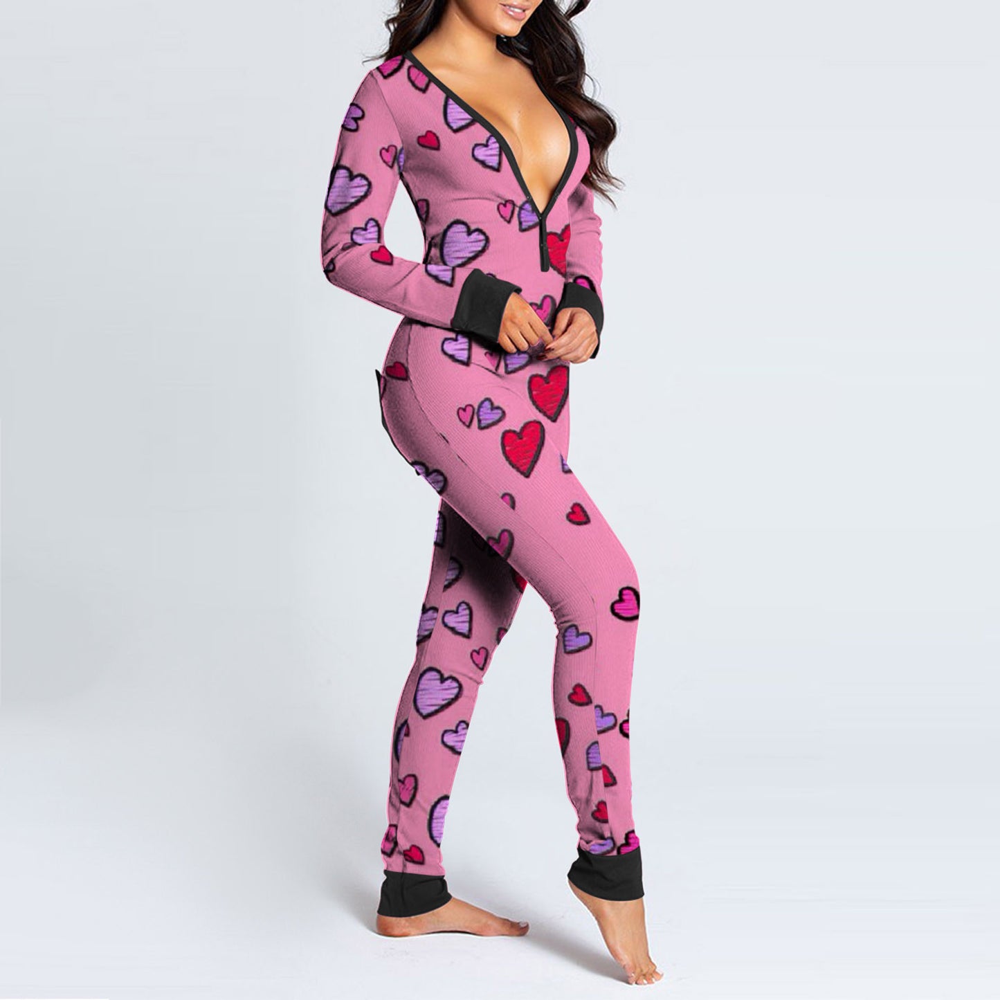 Elegant Christmas Pajamas for Women: New Year Jumpsuit