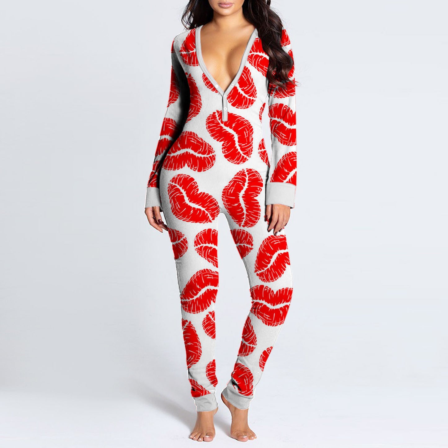 Elegant Christmas Pajamas for Women: New Year Jumpsuit