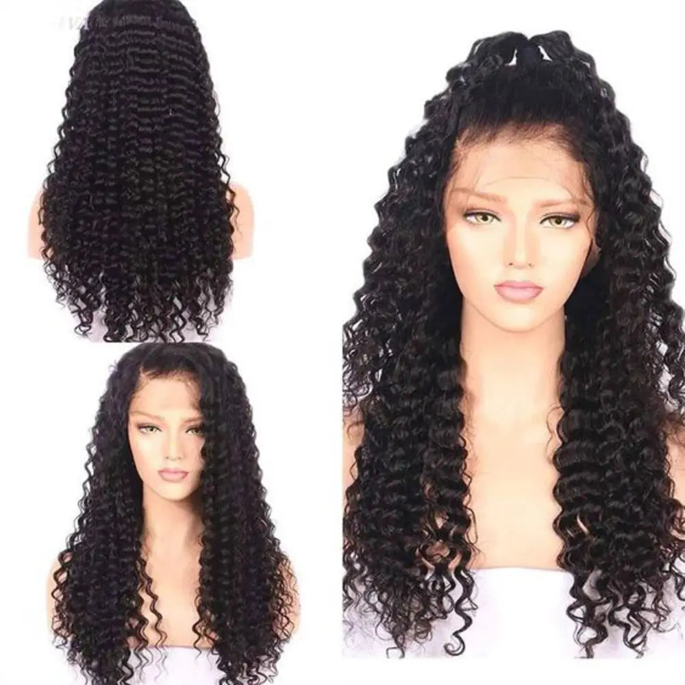 36" Loose Deep Wave HD Lace Frontal Glueless Wig for Women