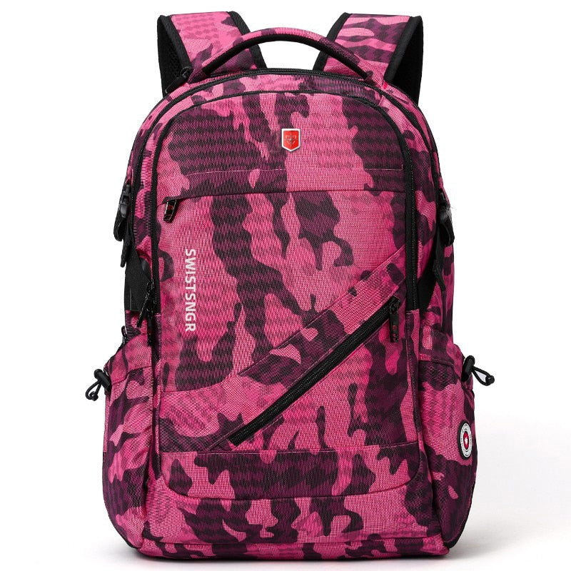 Multi Fashion 15.6" Laptop Anti theft Backpacks Female  School Backpack for Girls Business Bag