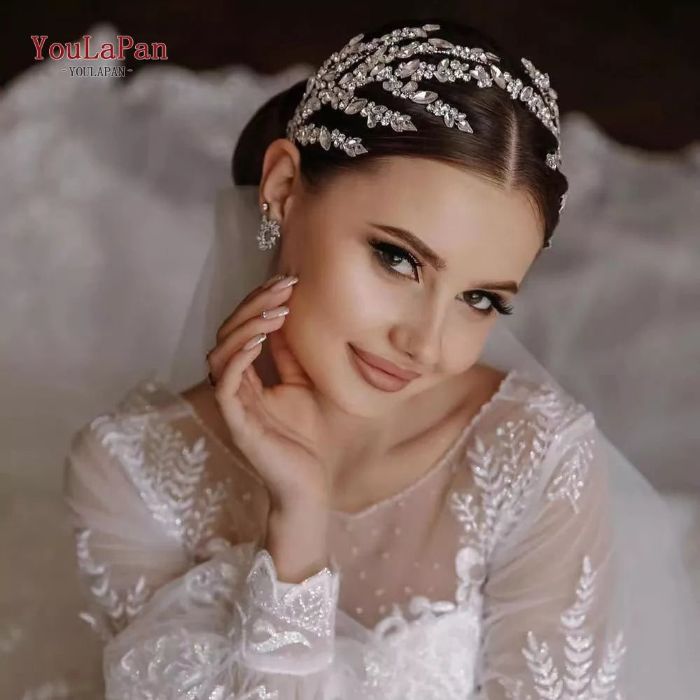 Bridal Headband Wedding Crowns and Headdress Women Headpiece