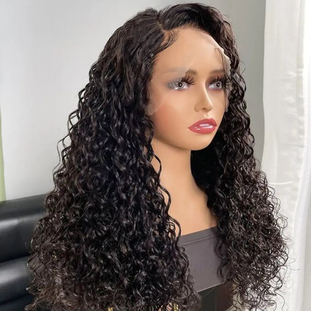 36" Loose Deep Wave HD Lace Frontal Glueless Wig for Women