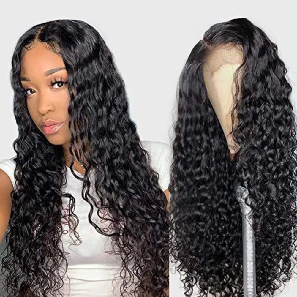 36" Loose Deep Wave HD Lace Frontal Glueless Wig for Women