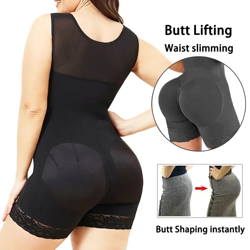 Fajas Shapewear High Compression Bodysuit Girdles