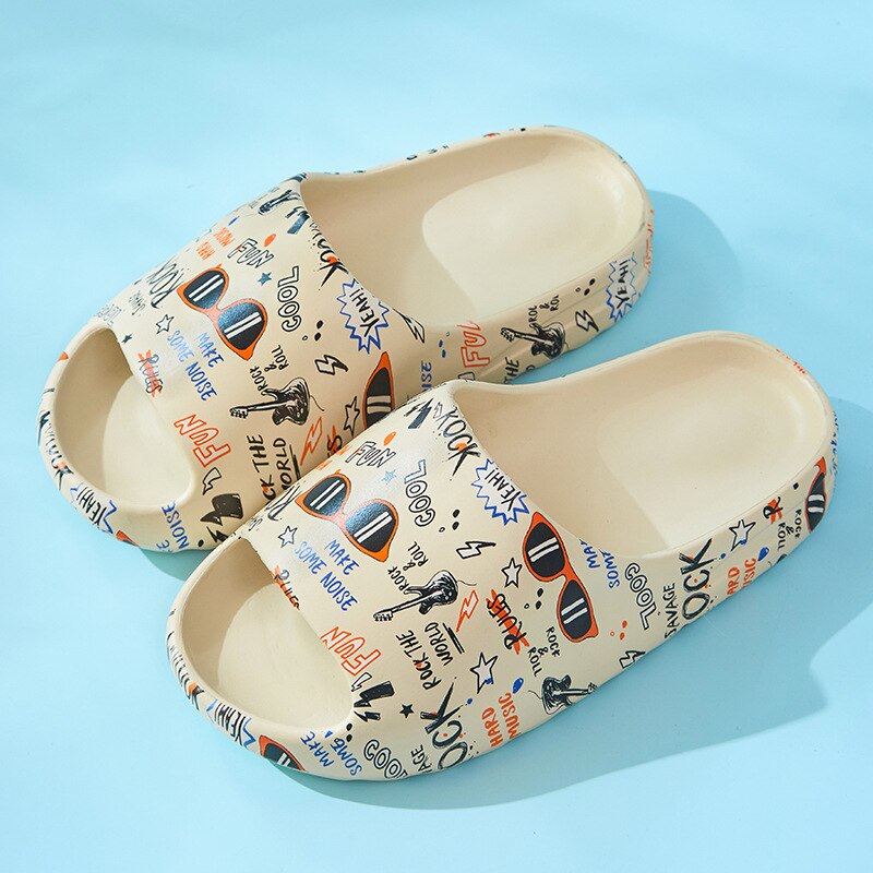 YZY Slides Fashion Couple Home Soft Slippers