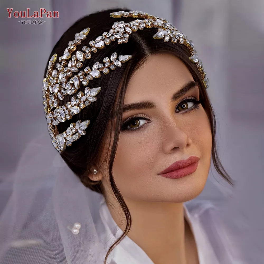 Bridal Headband Wedding Crowns and Headdress Women Headpiece