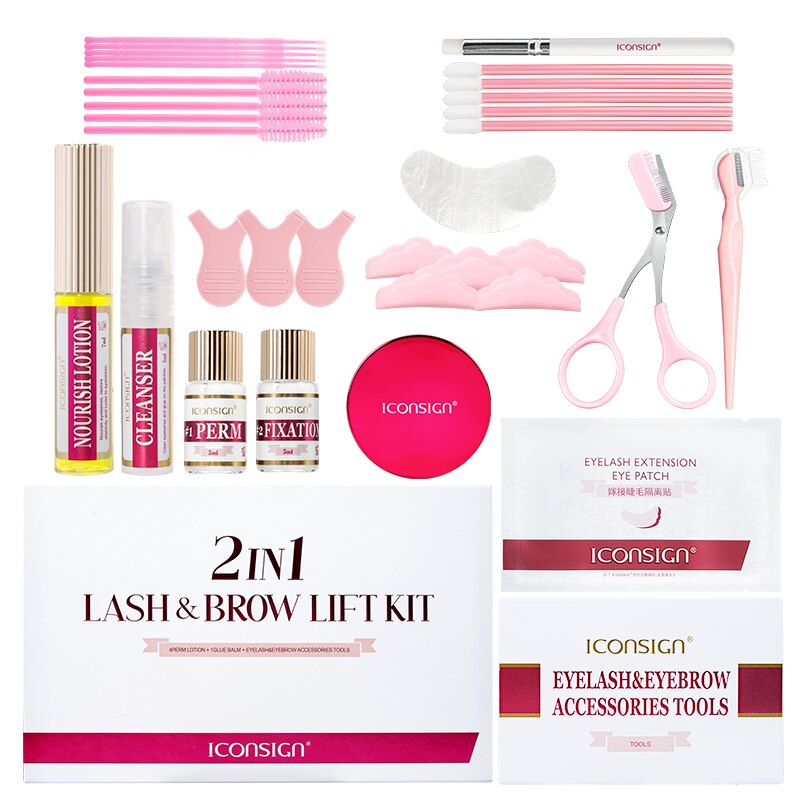 2 IN1 Professional Fast Perming LASH & BROW Lifting Kit