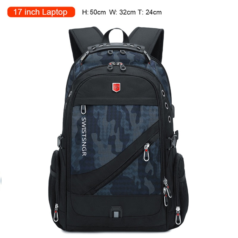 2023 Waterproof 17 Inch Laptop Travel Backpack