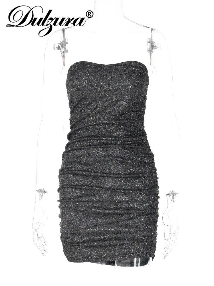 Dazzling Y2K Sequin Mini Dress