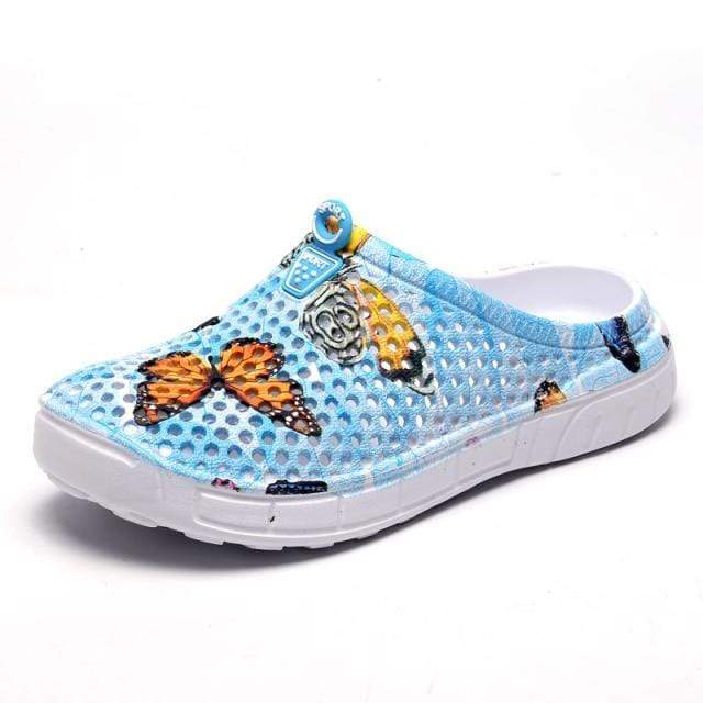 2021 Women Casual Clogs Breathable Beach Sandals Summer Slippers