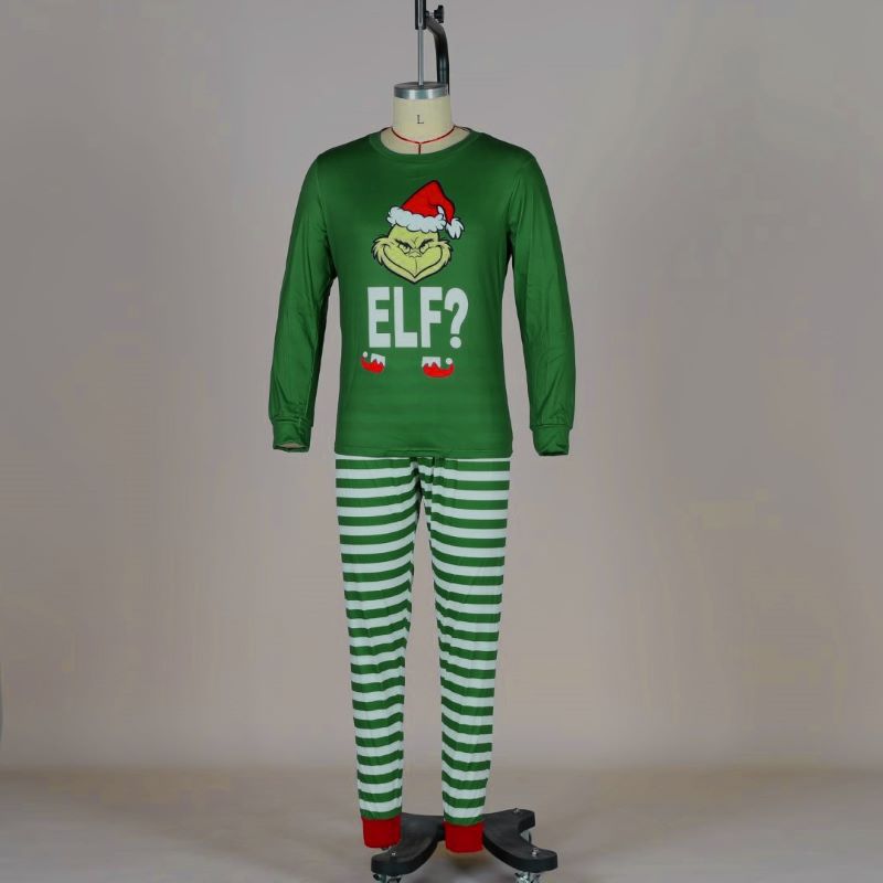 Christmas Matching Family Pajamas Elf Sets