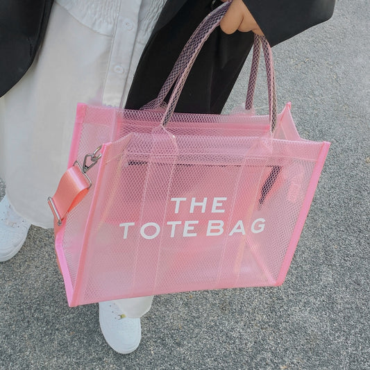 Transparent Clear Tote Beach Bags Luxury Designer