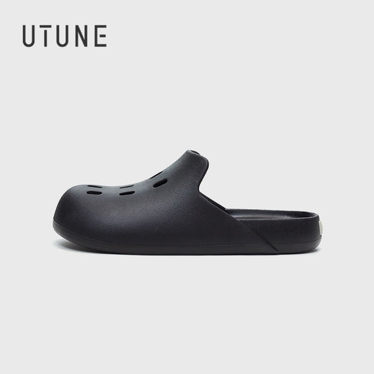 UTUNE Mules Shoes Slippers Indoor Sandals Slides EVA Soft Non-slip Cozy Cloud Feeling