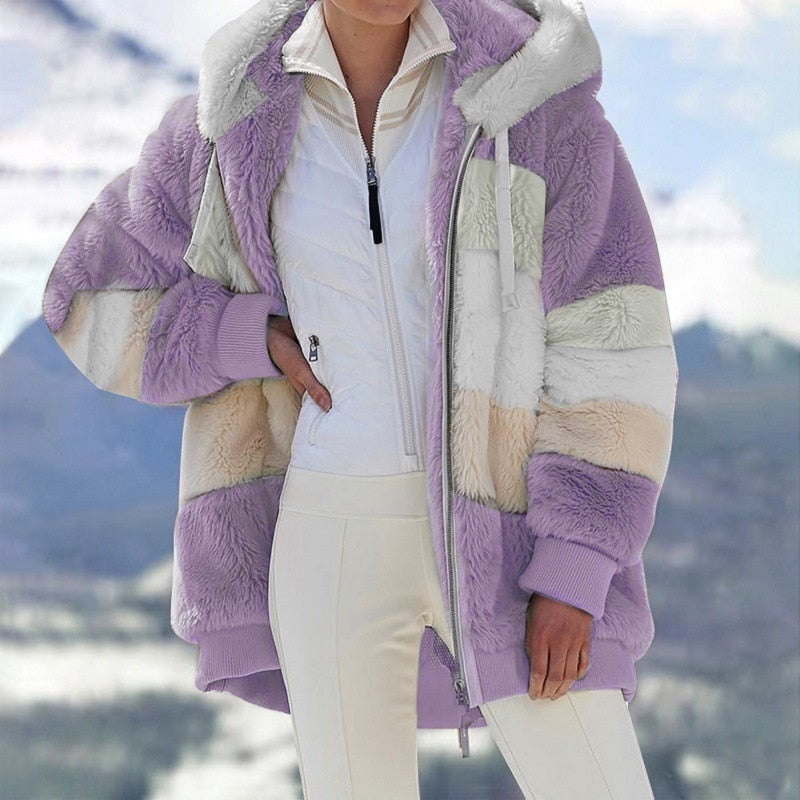 Winter Warm Faux Fur Coat