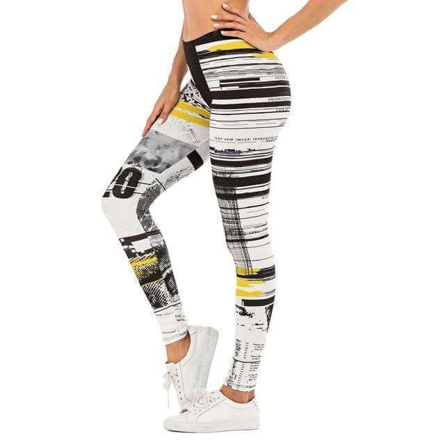 Brand Sexy Women Legging leaf Printing Fitness leggins Fashion Slim legins High Waist Leggings Woman Pants