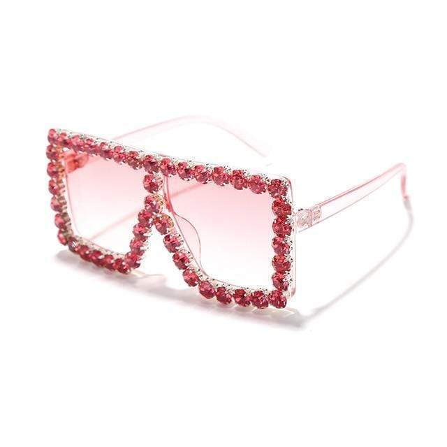 Fashion Baby Diamond Square Children Eyeglasses Kids Eye Frame Eyewear Vintage Glasses