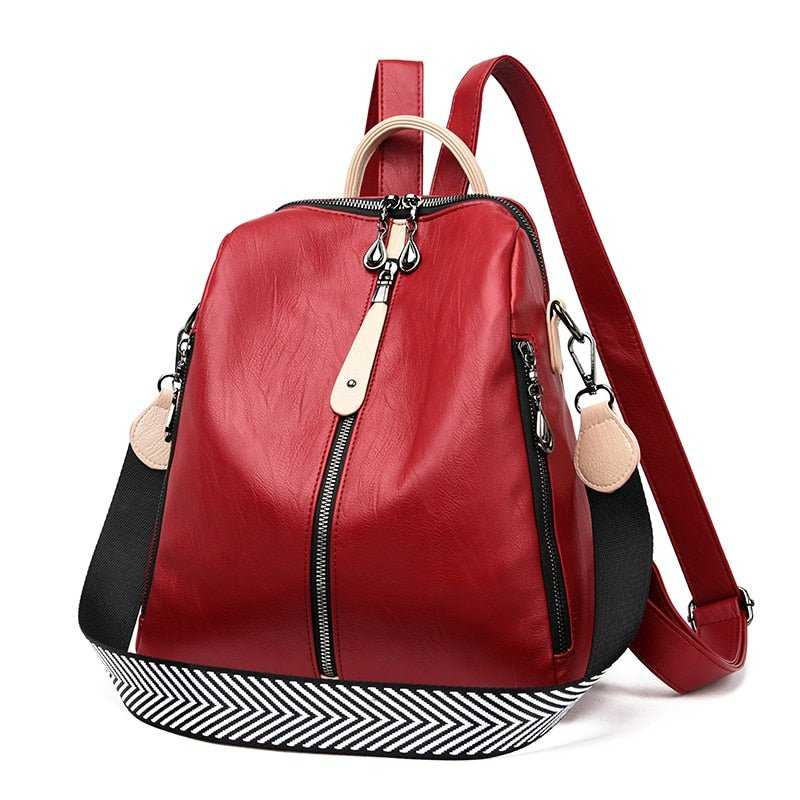 Fashion Women Backpack Soft Leather Backpack