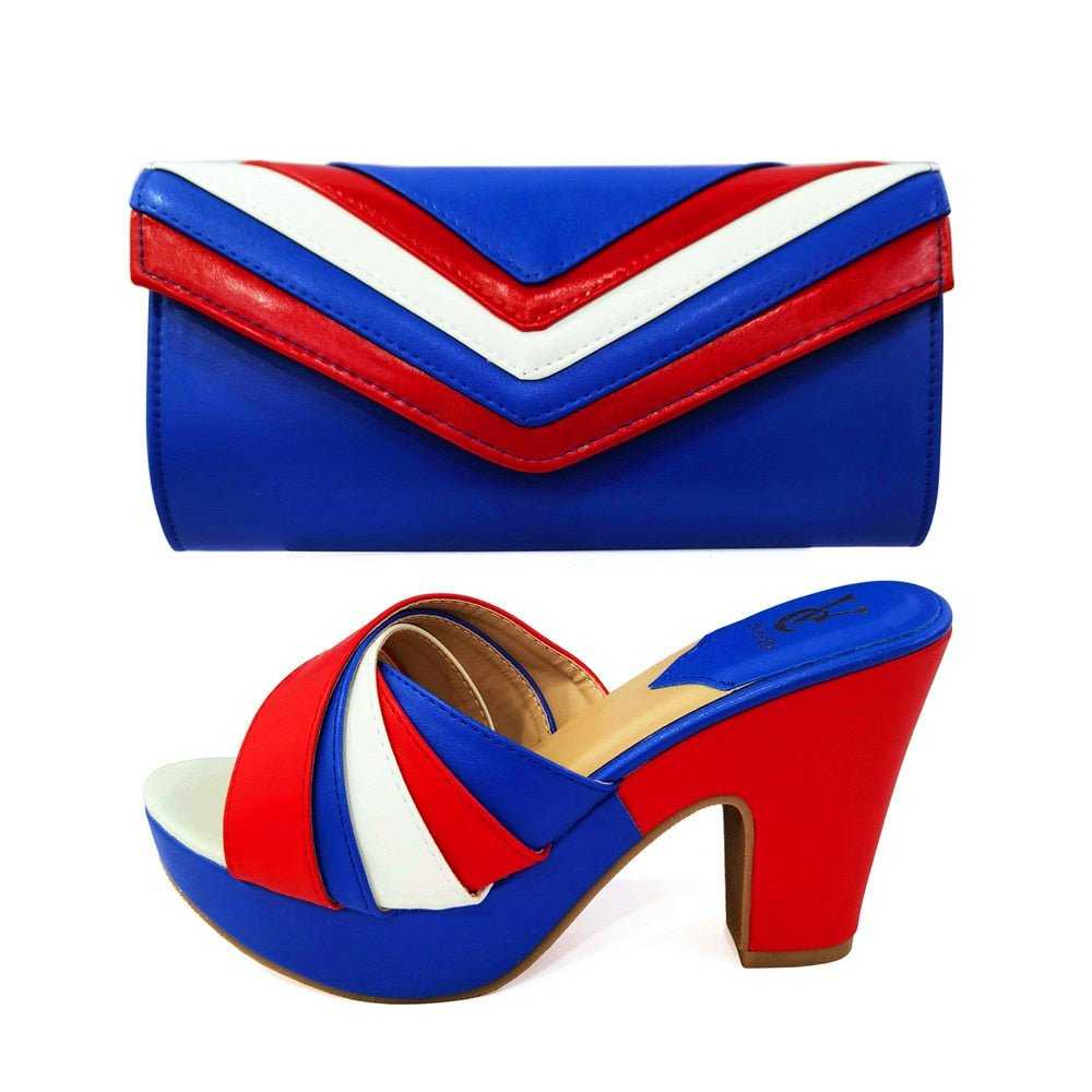 Latest Italian Designer Shoes and Bags Matching Set