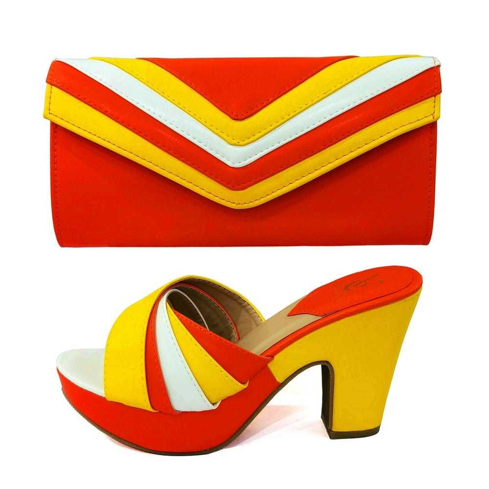 Latest Italian Designer Shoes and Bags Matching Set