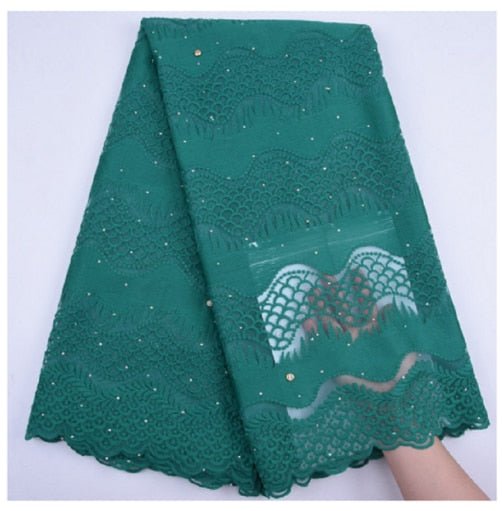 Nigerian Lace Dress Sequins Lace Fabric