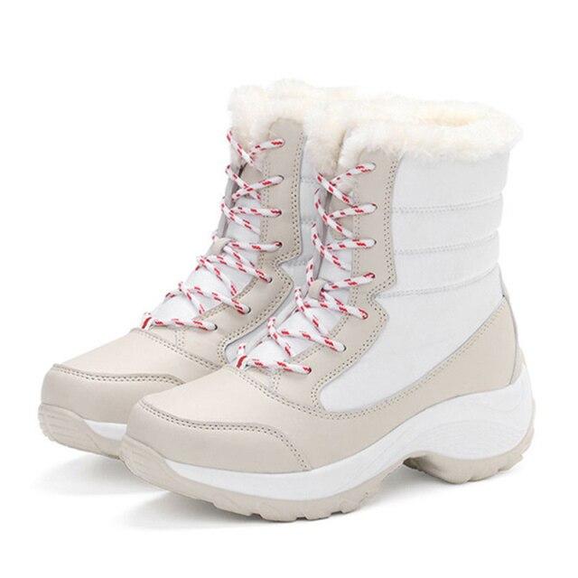 Women Winter Boots Plus Size 42 Waterproof Platform Warm Boots